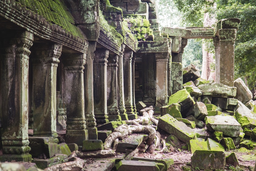 ruiny świątyni